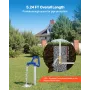 frostsikker gårdhydrant, 1595 mm frysesikker udendørs vandhane