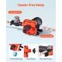 RV vandpumpe, 12V DC 6 GPM (22,7 L/min), 4-kammer selvansugende