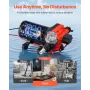 RV vandpumpe, 12V DC 6 GPM (22,7 L/min), 4-kammer selvansugende
