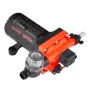 VEVOR RV vandpumpe, 12V DC 6 GPM (22,7 L/min), 4-kammer selvansugende membranvandpumpe med automatisk trykafbryder, 70 P