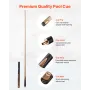 poolkø, 1447,8 mm sammenføjet snooker-kø, snooker-kø-pind med