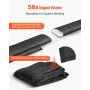 Flood Barrier, 8 Pack, 480 x 435 mm Flood Bags Activated by Water, Reusable Water Absorbent Barrier, Sandless Sandbags Blockage,