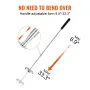 Telescoping Magnetic Sweeper Pickup Tool 35lbs Screws Nails Metals Finder