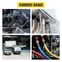 71550 Portable Manual Hydraulic Pipe Press Hose Crimping Tool and Repaire Crimper Tools Manually Operated A/C Hose Crimper Tool 