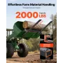 pallegafler, 907 kg klemme på pallegafler, 109 cm total længde