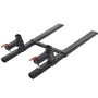 Pallet Forks, 907 kg Clamp on Pallet Forks, 109 cm Total Length Heavy-Duty Tractor Fork with Adjustable Stabilizer Bar for Tract