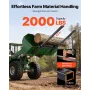 pallegafler, 907 kg klemme på pallegafler, 149 cm total længde
