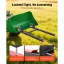 Pallet Forks, 907 kg Clamp on Pallet Forks, 149 cm Total Length Heavy-Duty Tractor Fork with Adjustable Stabilizer Bar for Tract