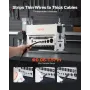 Electric Wire Stripper Machine, 1.5-40 mm, 11 Channel Automatic Copper Cable Stripper, 370W Wire Stripper Tool with Manual Hand 