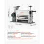 elektrisk afisoleringsmaskine, 1,5-40 mm, 11-kanals automatisk