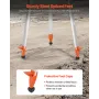 Rotary Laser Level Kit, med stativ+stavmåler, rød stråle 984 ft