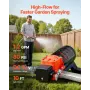 vandtrykspumpe, 12V DC 1,2 GPM (4,5 L/min), 2-kammer