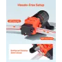 vandtrykspumpe, 12V DC 1,2 GPM (4,5 L/min), 2-kammer