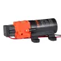 Water Pressure Pump, 12V DC 1.2 GPM (4.5 L/min), 2-Chamber Self-Priming Diaphragm Water Pump with 2 Hose Clamps, 80 PSI Max Pres