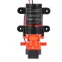 Water Pressure Pump, 12V DC 1.2 GPM (4.5 L/min), 2-Chamber Self-Priming Diaphragm Water Pump with 2 Hose Clamps, 80 PSI Max Pres