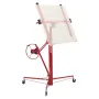 3353mm Drywall Lift, Heavy-Duty 68 kg Sheetrock Hoist with Adjustable Telescoping Arm, Lockable Wheels, Drywall Lifter Panel Jac