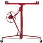3353mm Drywall Lift, Heavy-Duty 68 kg Sheetrock Hoist with Adjustable Telescoping Arm, Lockable Wheels, Drywall Lifter Panel Jac