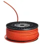 Air Hose, 6.35 mm x 76.2 m Hybrid Air Compressor Hose, 300 PSI Kink-Resistant Pneumatic Hoses with Three-Layer Construction for 