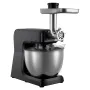 VEVOR Standmixer, 7,8 L elektrisk køkkenmixer, 1500W dejblander, 6+P hastigheder tilt-head food-mixer med 1,5 L blenderkop, Stai