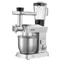 VEVOR Stand Mixer, 4.3 L Electric Kitchen Mixer, 1300W Dough-Mixer, 6+P Speeds Tilt-head Food-Mixer with 1.5 L Blender Cup, Stai