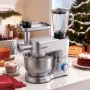 VEVOR Stand Mixer, 6 L Electric Kitchen Mixer, 1500W Dough-Mixer, 6+P Speeds Tilt-head Food-Mixer with 1.5 L Blender Cup, Stainl