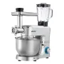 VEVOR Stand Mixer, 6 L Electric Kitchen Mixer, 1500W Dough-Mixer, 6+P Speeds Tilt-head Food-Mixer with 1.5 L Blender Cup, Stainl