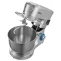 Stand Mixer, 5.7 L Electric Kitchen Mixer, 1500W Dough-Mixer, 6+P Speeds Tilt-head Food-Mixer with 1.5 L Blender Cup, Stainless 