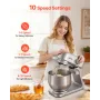 Standmixer, 7,4 L elektrisk køkkenmixer, 1800W dejmixer, 10