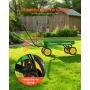 Pull-Along Wagon for Kids, 101 cm Toddler Wagons, Supports up to 80kg, All-Terrain Wagons with Handle, Utility Wagon Cart Birthd