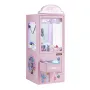 Claw Crane Machine, Medium-Sized Arcade Game Machine with Light & Sound, Adjustable Steel Claws, Precise Toy Candy Grabber Prize