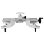 Wheel Clamp & Magnetic Adapter, 1 PC Aluminum Alloy Wheel Alignment Tool for Precise Camber Gauge, Fits 279-635 mm Rims, Univers