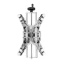 Wheel Clamp & Magnetic Adapter, 1 PC Aluminum Alloy Wheel Alignment Tool for Precise Camber Gauge, Fits 279-635 mm Rims, Univers