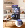 Claw Crane Machine, Medium-Sized Arcade Game Machine with Light & Sound, Adjustable Difficulty, Precise Toy Candy Grabber Prize 