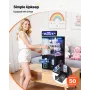 Claw Crane Machine, Medium-Sized Arcade Game Machine with Light & Sound, Adjustable Difficulty, Precise Toy Candy Grabber Prize 