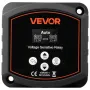 Dual Battery Isolator Kit, 12V 300 Amp 33.6 mm² (2 AWG), Manual and Automatic VSR Voltage Sensitive Relay with Voltmeter, LCD Sc