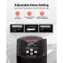 Dual Battery Isolator, 12V 300 Amp, Manual and Automatic VSR Voltage Sensitive Relay with LCD Screen, Smart Battery Isolator for