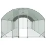Large Metal hønsegård, 2,7x7,6x2 m, Walk-in hønsegårdshus med