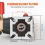 højtryksrenserpumpe, 19 mm aksel vandret triplex stempel, 3700