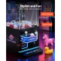 Claw Crane Machine, Medium-Sized Arcade Game Machine with Claw + Grabber Double-Layer, Light & Sound, Toy Candy Grabber Prize Di