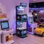 Claw Crane Machine, Medium-Sized Arcade Game Machine with Claw + Grabber Double-Layer, Light & Sound, Toy Candy Grabber Prize Di