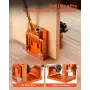 Pocket Hole Jig Kit, 12 mm til 48 mm Justerbar, Jig Pocket Hole