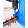 Air Hydraulic Bottle Jack, 32 Ton (70546,9 lbs) Kapacitet