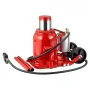 Air Hydraulic Bottle Jack, 50 Ton (110231.5 lbs) Capacity, 265-410 mm Lifting Range, Pneumatic/Manual Heavy Duty Welded Bottle J