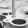Tap and Die Set, 110-Piece Include Metric Size M2 to M18, Bearing Steel Taps and Dies, Essential Threading Tool for Cutting Exte