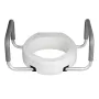 VEVOR Raised Toilet Seat with Arms, 136.1 kg Load Capacity, 88.9 mm Lift Height, Widened Commode Elevated Toilet Seat Riser with