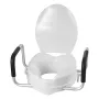 VEVOR Raised Toilet Seat with Arms, 136.1 kg Load Capacity, 101.6 mm Lift Height, Widened Commode Elevated Toilet Seat Riser wit