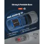 monoblok bilforstærker, 800W RMS MAX, 1/2/4 ohm stabil