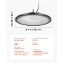 10 Pack LED High Bay Lights, 5000K 200W 30000LM Super Bright UFO LED Warehouse Shop Lights, IP65 Waterproof, 100-277V Wide Volta