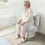 VEVOR Raised Toilet Seat, 158.8 kg Capacity, 127 mm Lift Height, Commode Elevated Toilet Seat Riser with Enlarged Opening for Se