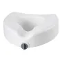 Raised Toilet Seat, 158.8 kg Capacity, 127 mm Lift Height, Commode Elevated Toilet Seat Riser with Enlarged Opening for Seniors,